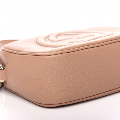 Gucci Pebbled Calfskin Small Soho Disco Bag Camelia 8 of 9
