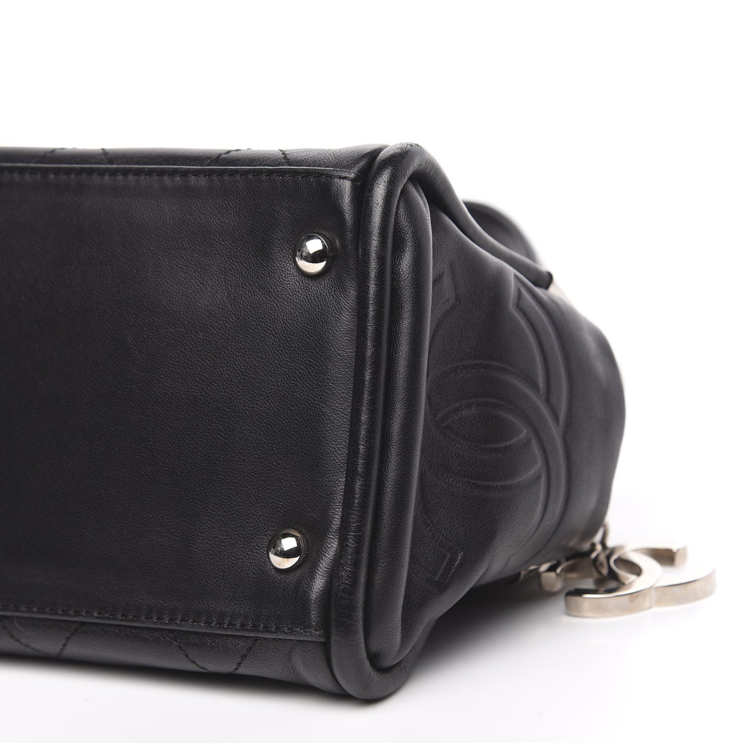 Lambskin Ultimate Soft Frame Bag Black