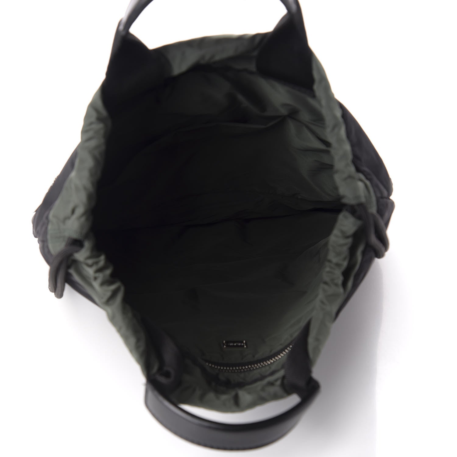 Dolce & Gabbana Nylon Dog Patch Drawstring Backpack Black 4 of 9