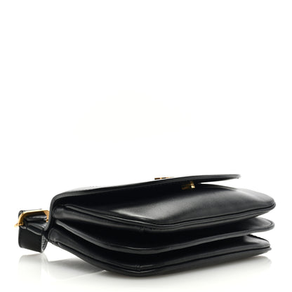 Saint Laurent Smooth Calfskin Small Charlie Shoulder Bag Black 4 of 9