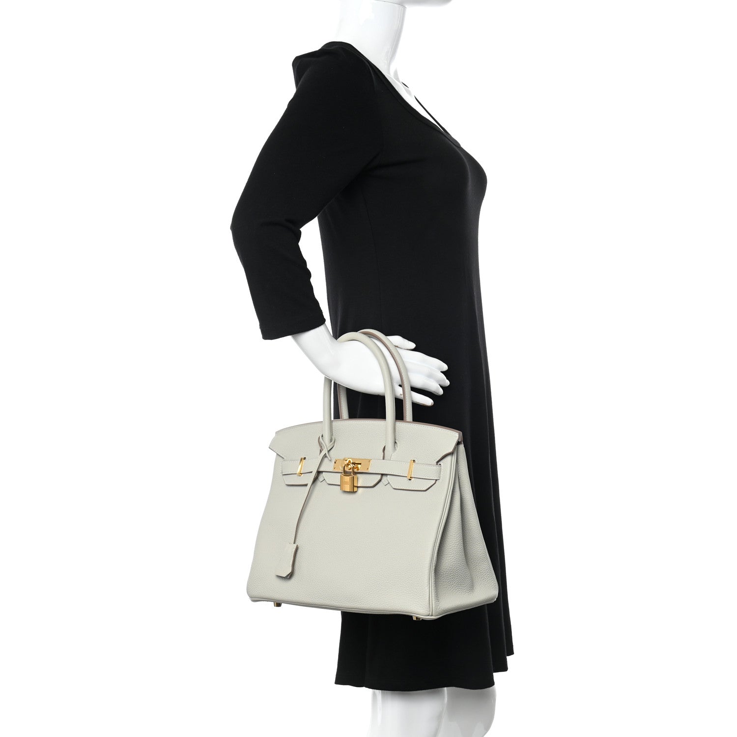 Hermes Togo Birkin 30 Gris Perle 2 of 15