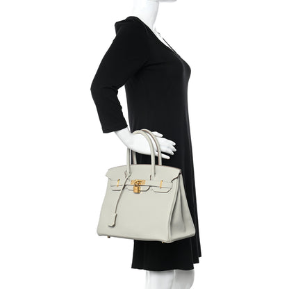 Hermes Togo Birkin 30 Gris Perle 2 of 15