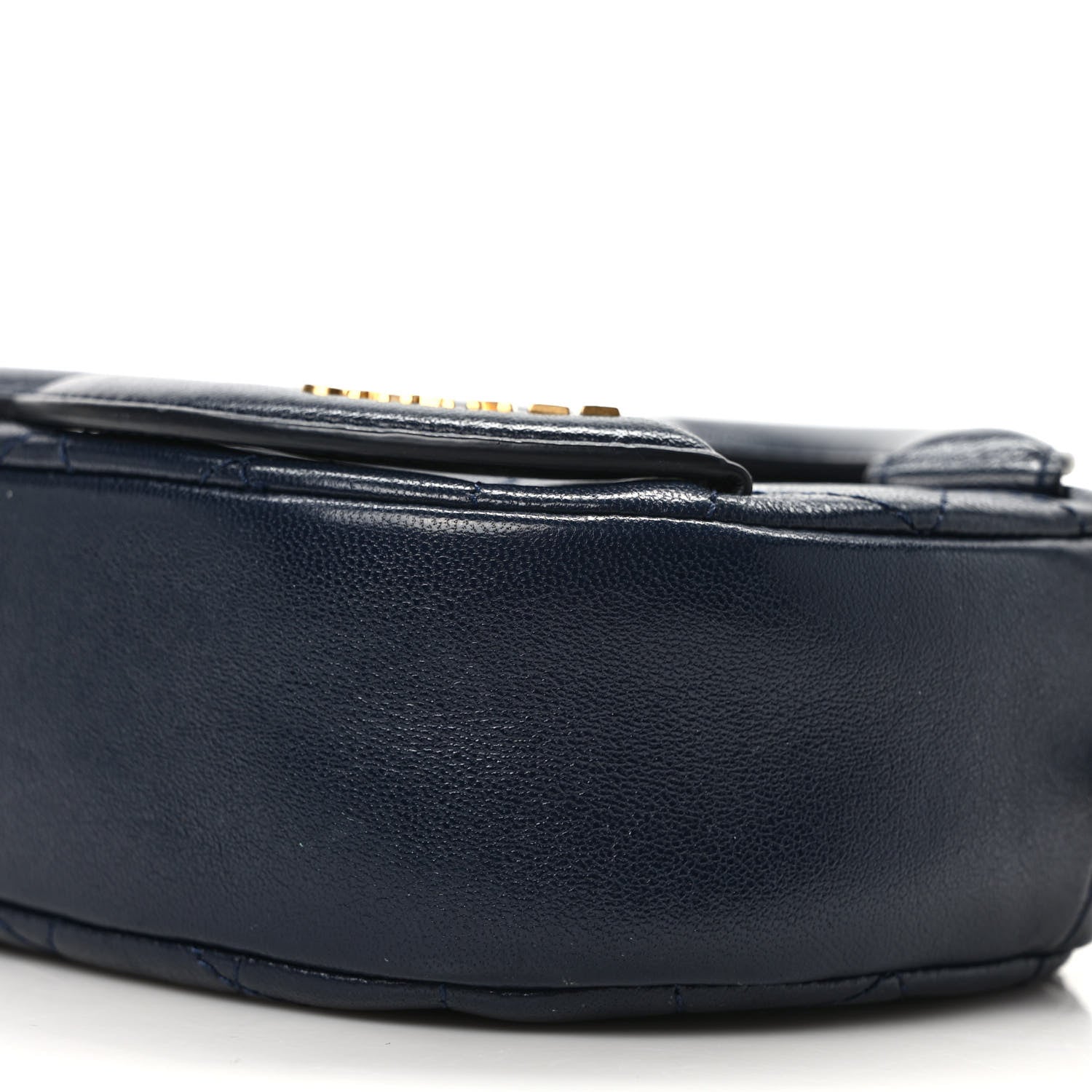 Chanel Lambskin Quilted Coco Midnight Camera Case Navy 9 of 9