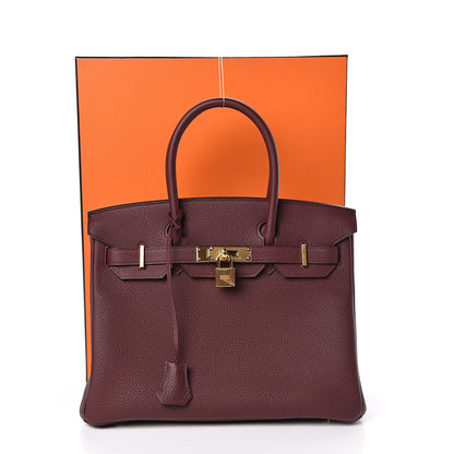 Hermes Togo Birkin 30 Bordeaux 32 of 32
