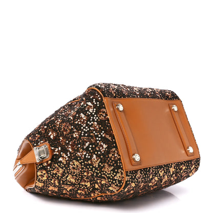 Louis Vuitton Sequin Monogram Sunshine Express North South Gold 4 of 12