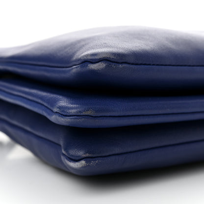 Celine Lambskin Large Trio Crossbody Bag Indigo 10 of 21