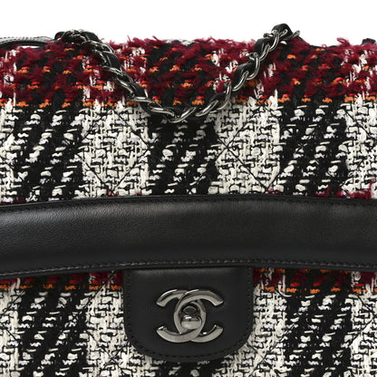 Chanel Tweed Quilted Calfskin Coco Corset Flap Multicolor 8 of 10