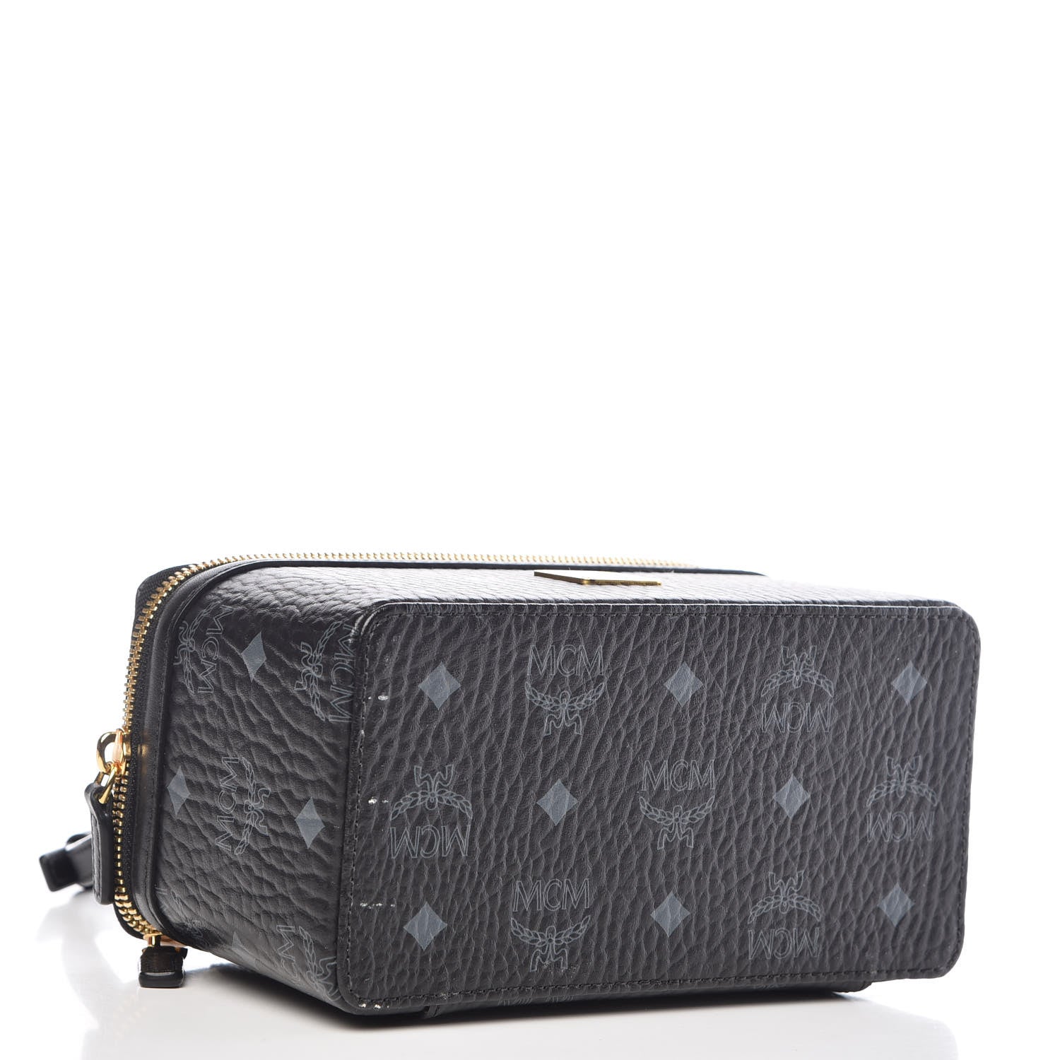 MCM Visetos Vanity Case Black 5 of 10