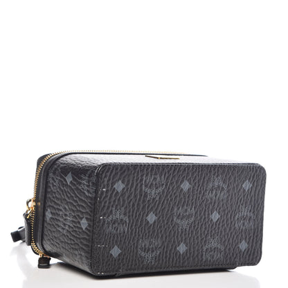 MCM Visetos Vanity Case Black 5 of 10