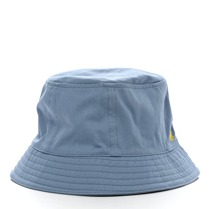 Hermes Washed Cotton Calvi Bucket Hat 58 Bleu Faience 6 of 8