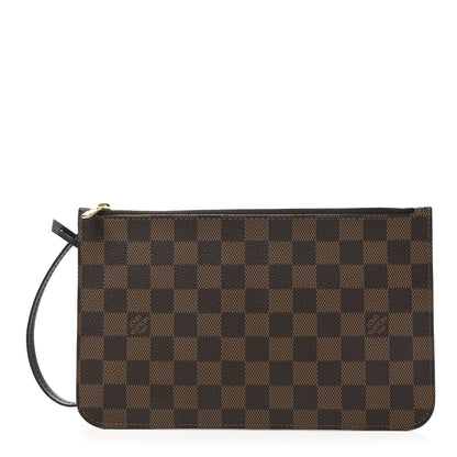 Louis Vuitton Damier Ebene Neverfull MM GM Pochette 1 of 9