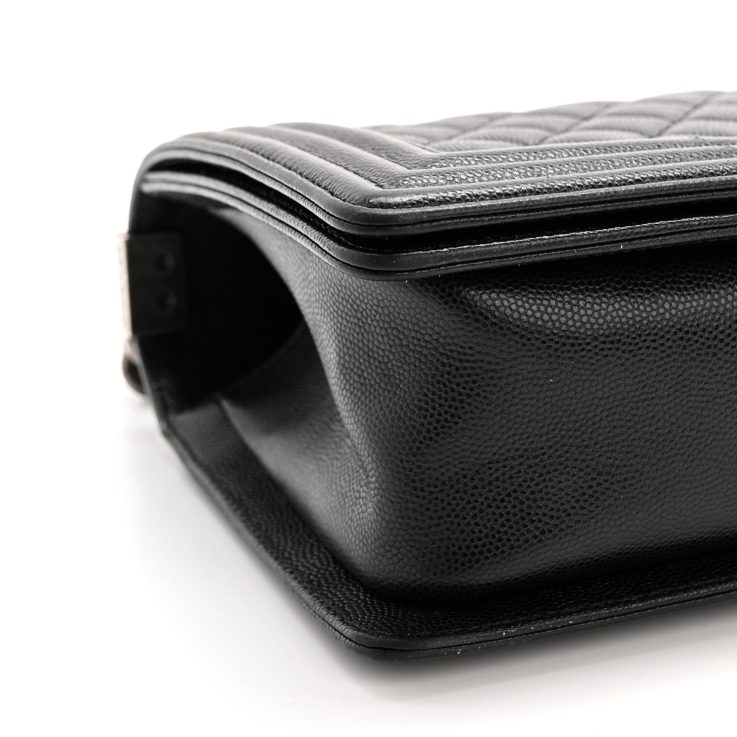 Chanel Caviar Quilted Medium Boy Flap Black 9 of 13
