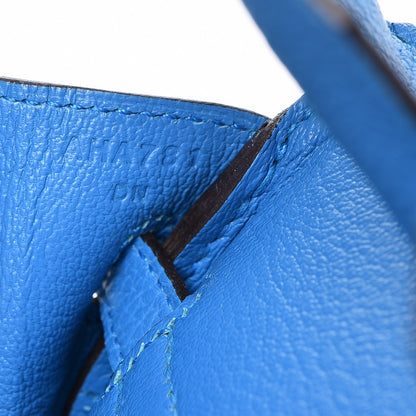 Hermes Togo Birkin 25 Bleu Zanzibar 10 of 26