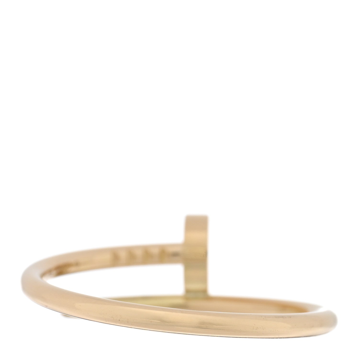 Cartier 18K Yellow Gold Small Juste Un Clou Ring 59 8.75 3 of 5