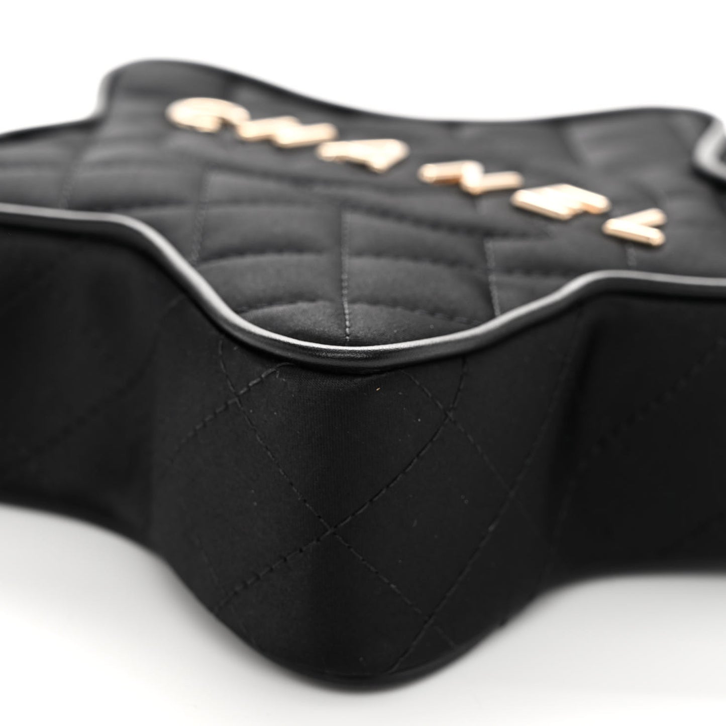 Satin Walk Of Fame Bag Black