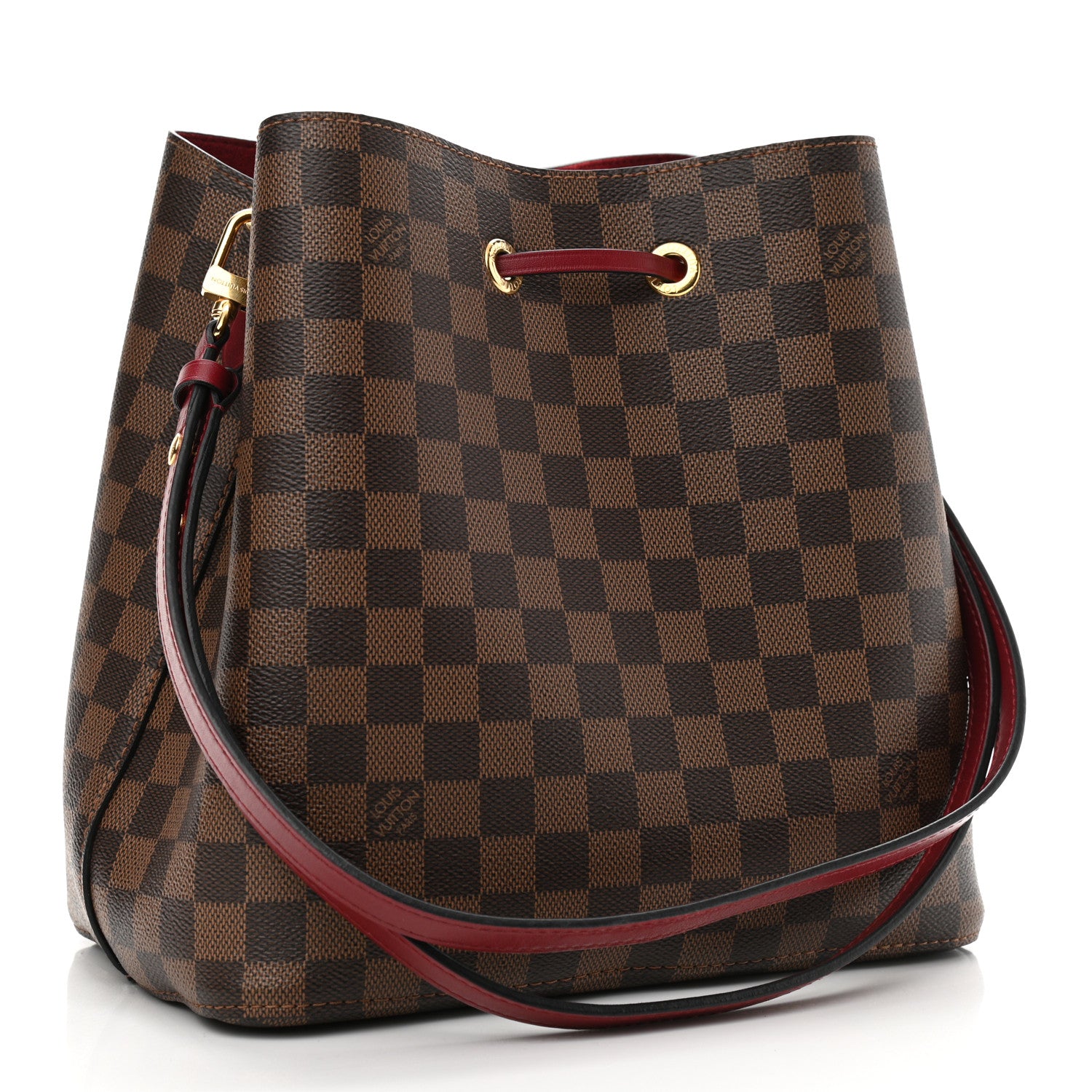 Louis Vuitton Damier Ebene Neonoe MM Cherry Berry 3 of 10