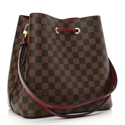 Louis Vuitton Damier Ebene Neonoe MM Cherry Berry 3 of 10