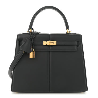 Hermes Swift Kelly Padded Sellier 25 Black 1 of 14