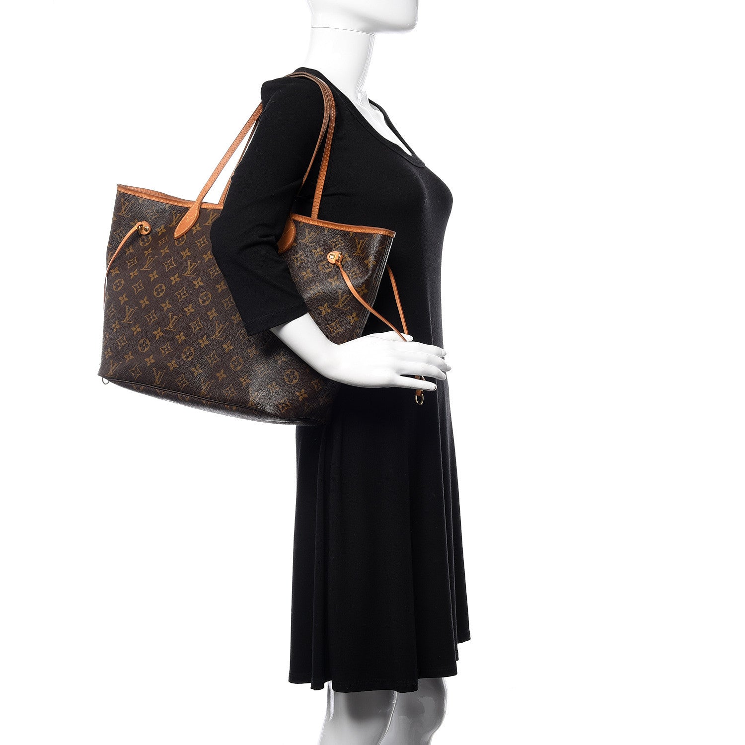 Louis Vuitton Monogram Neverfull MM 2 of 22