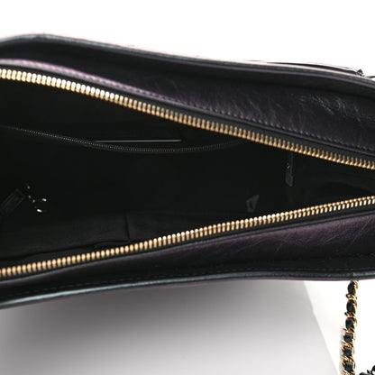 Chanel Iridescent Aged Calfskin Quilted Medium Gabrielle Hobo Black 5 of 11