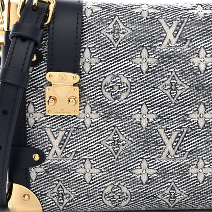 Louis Vuitton Monoglam Side Trunk MM Blue 7 of 9