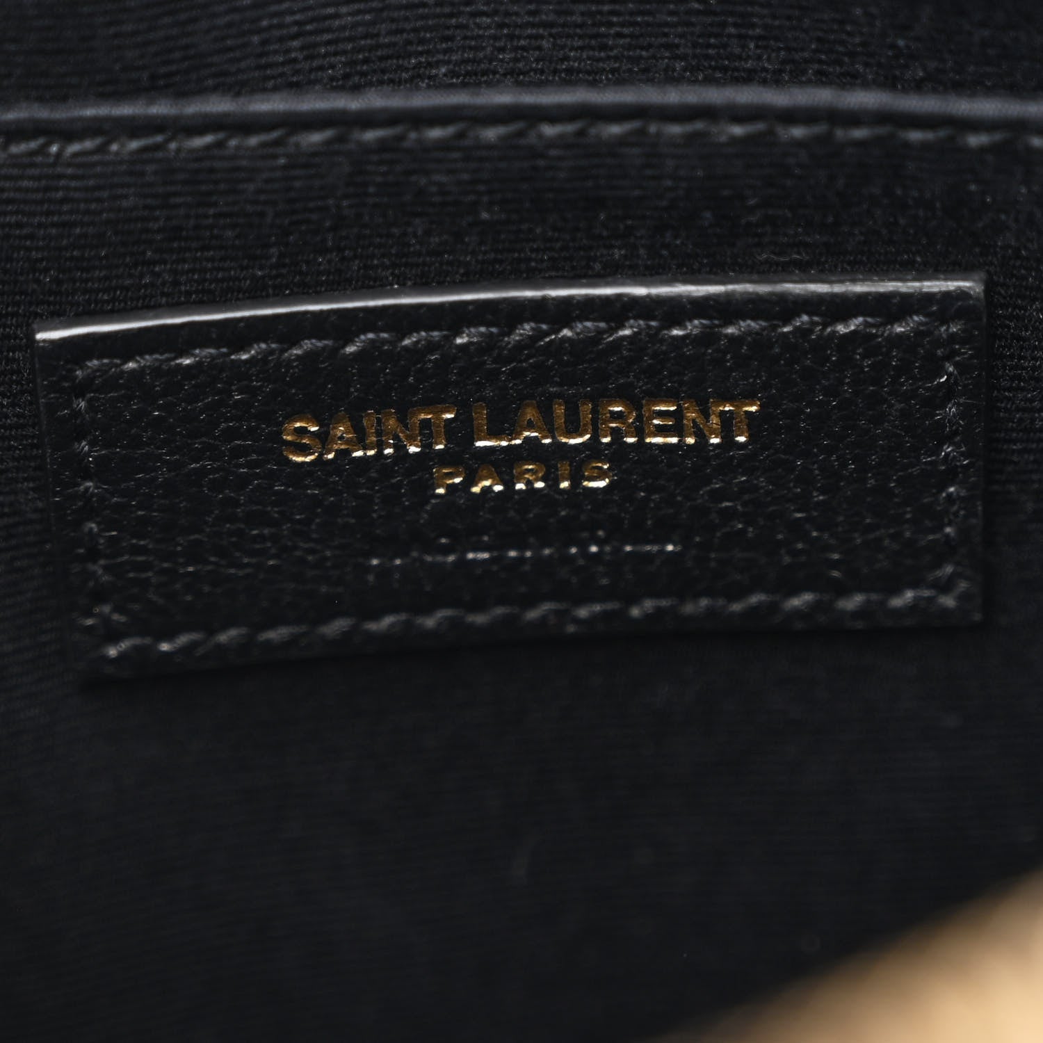 Saint Laurent Calfskin Matelasse Monogram Lou Camera Bag Dark Beige 6 of 10