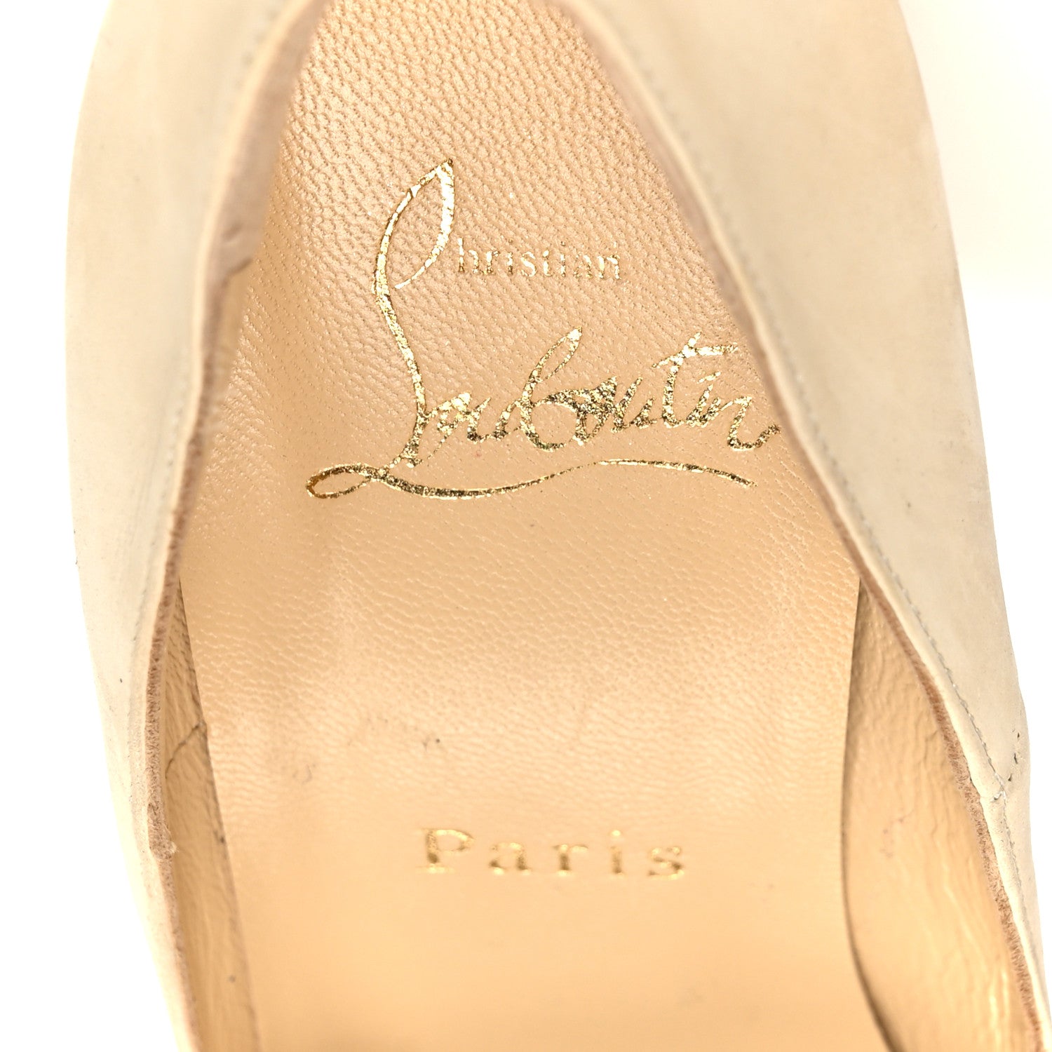 Christian Louboutin Suede So Kate 120 Pumps 37 Off White 1849502