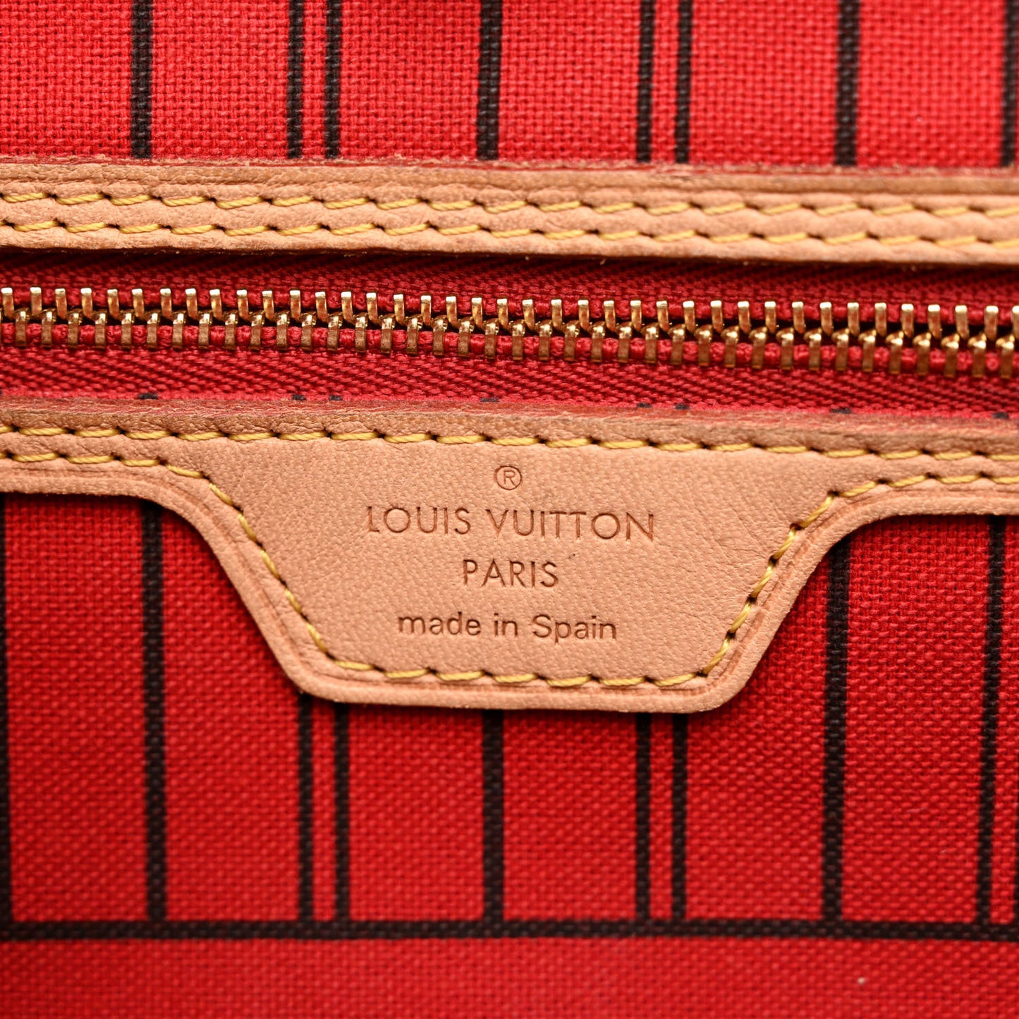 Monogram Neo Neverfull MM Cherry