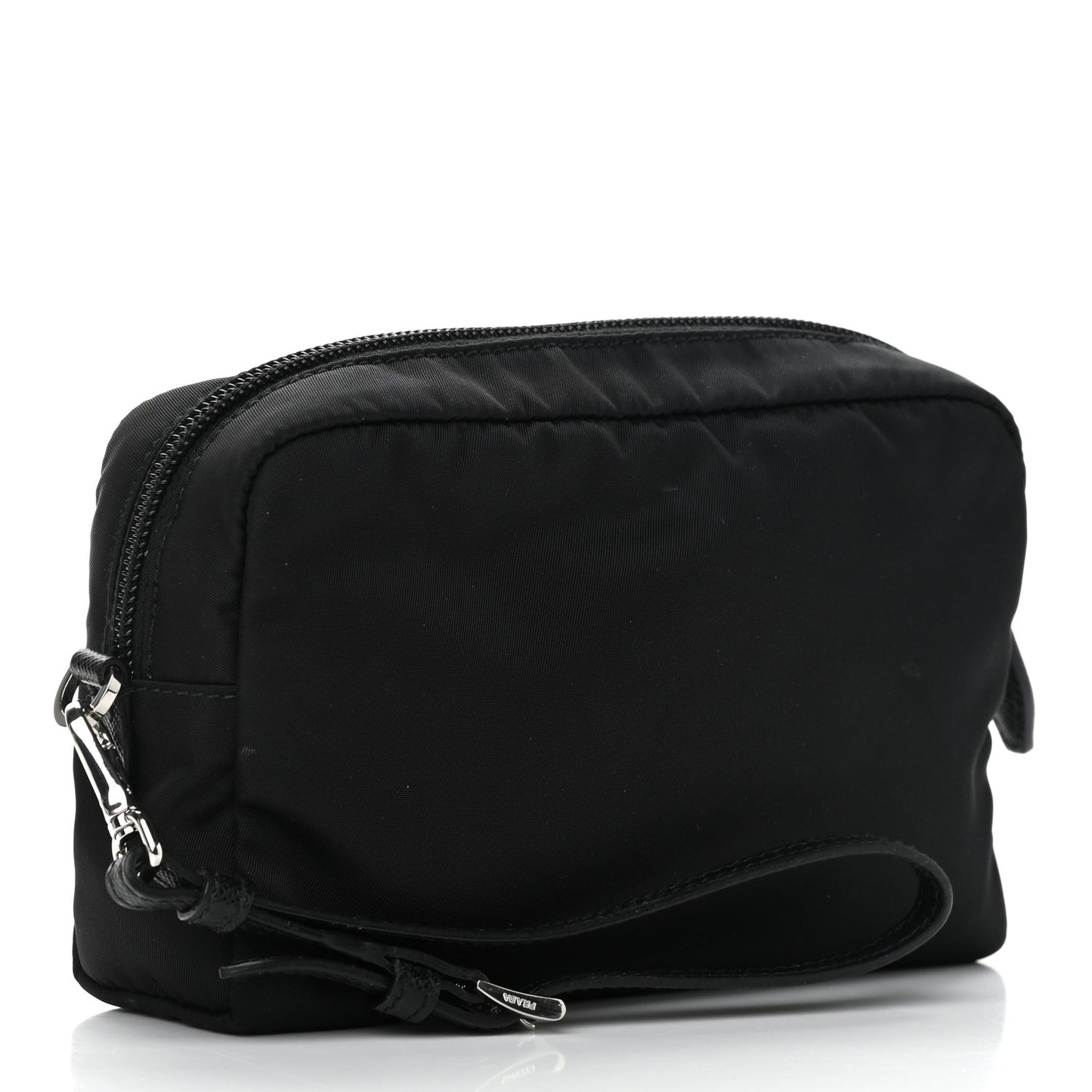 Tessuto Nylon Clutch Wristlet Black