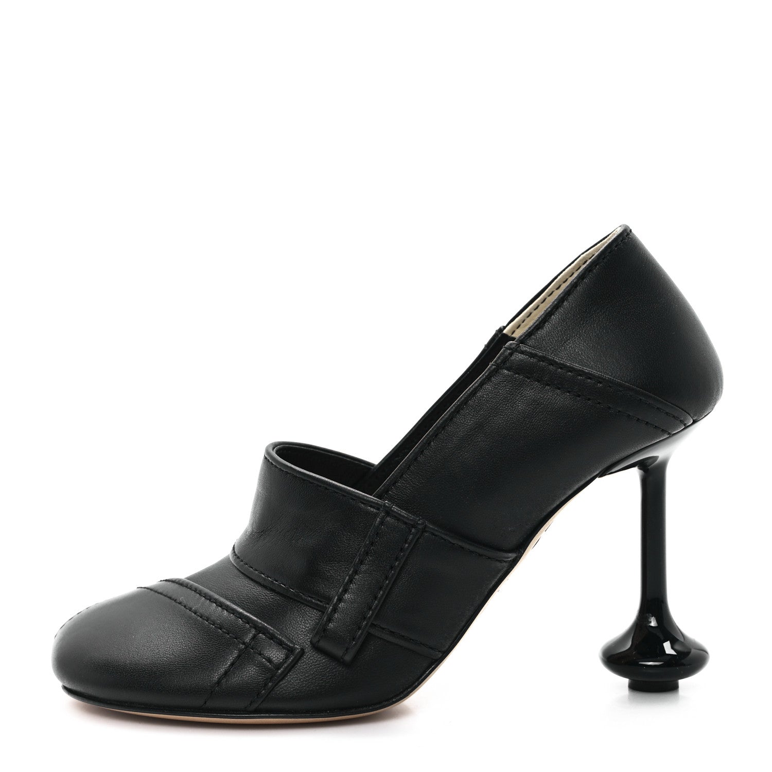 Loewe Goatskin Toy Panta 90 Pumps 36 Black 1 of 10