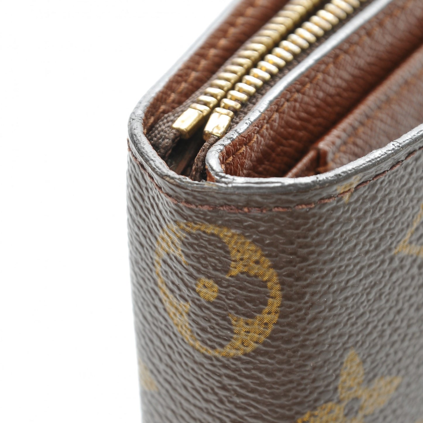 Monogram Compact Zippe Zipped Wallet