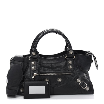 Balenciaga Agneau Giant 21 Silver Hardware Part Time Black 1 of 10