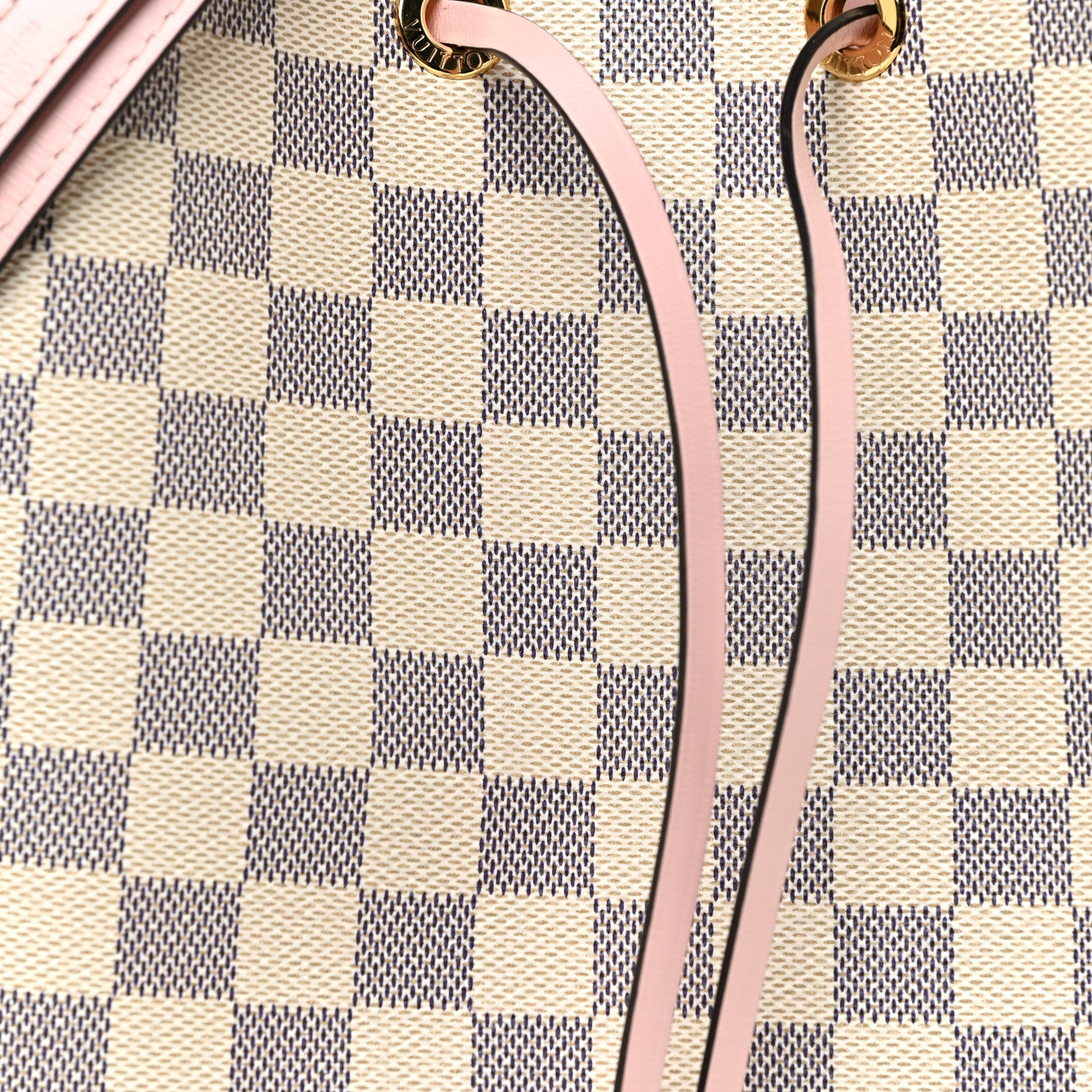 Louis Vuitton Damier Azur Neonoe MM Eau De Rose 8 of 11