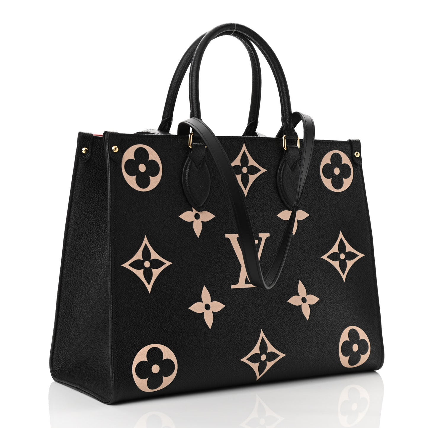 Empreinte Monogram Giant Onthego MM Black Beige