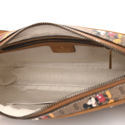 Gucci X DISNEY Mini Vintage GG Supreme Monogram Mickey Mouse Small Belt Bag 95 38 Beige Vintage Sun Oil 5 of 10
