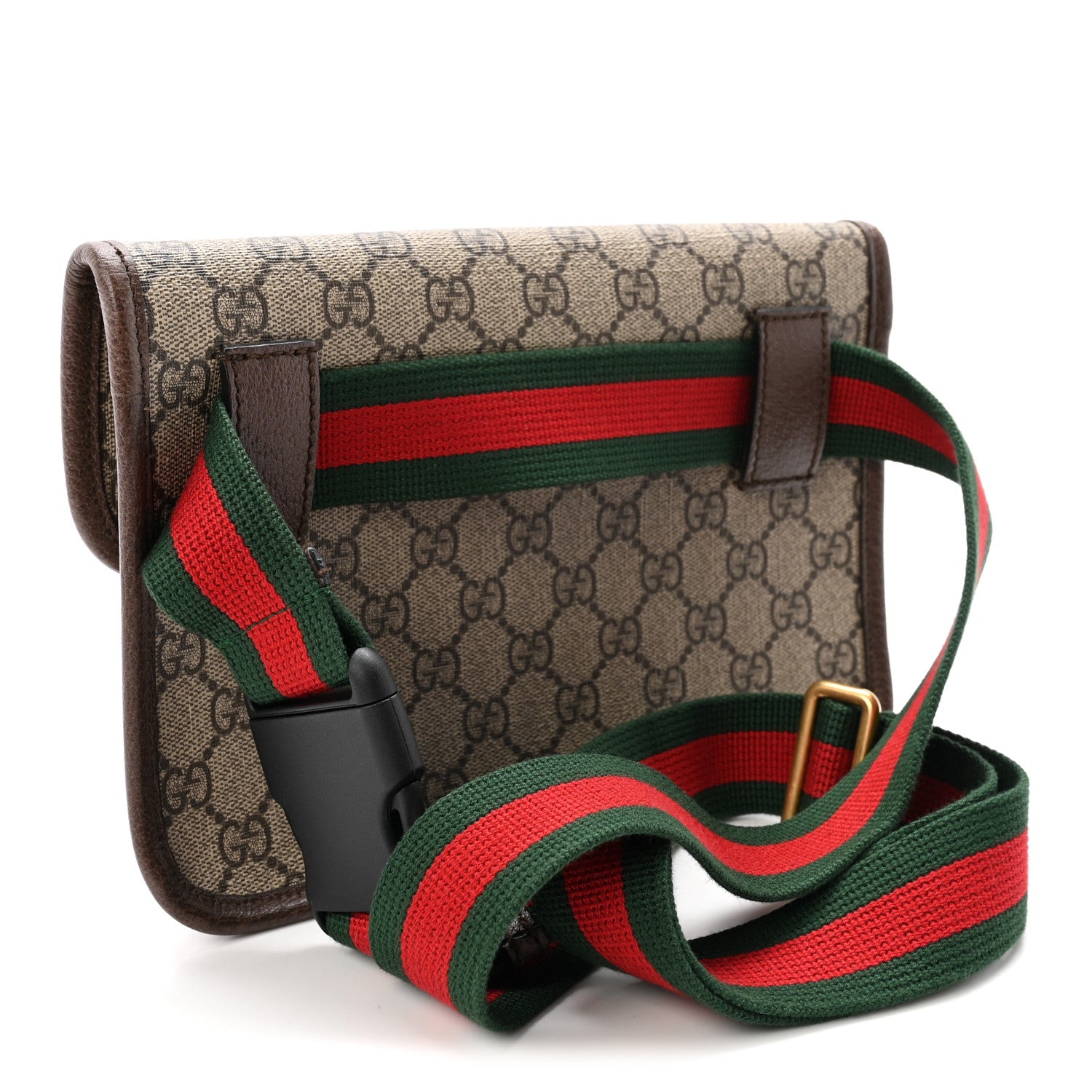 Gucci GG Supreme Monogram Neo Vintage Web Belt Bag Brown 3 of 10