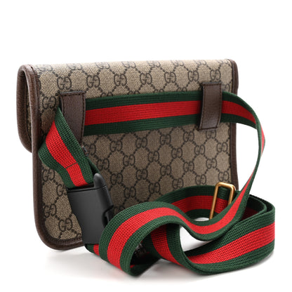 Gucci GG Supreme Monogram Neo Vintage Web Belt Bag Brown 3 of 10