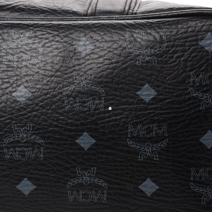 MCM Visetos Shopping Tote Black 8 of 13