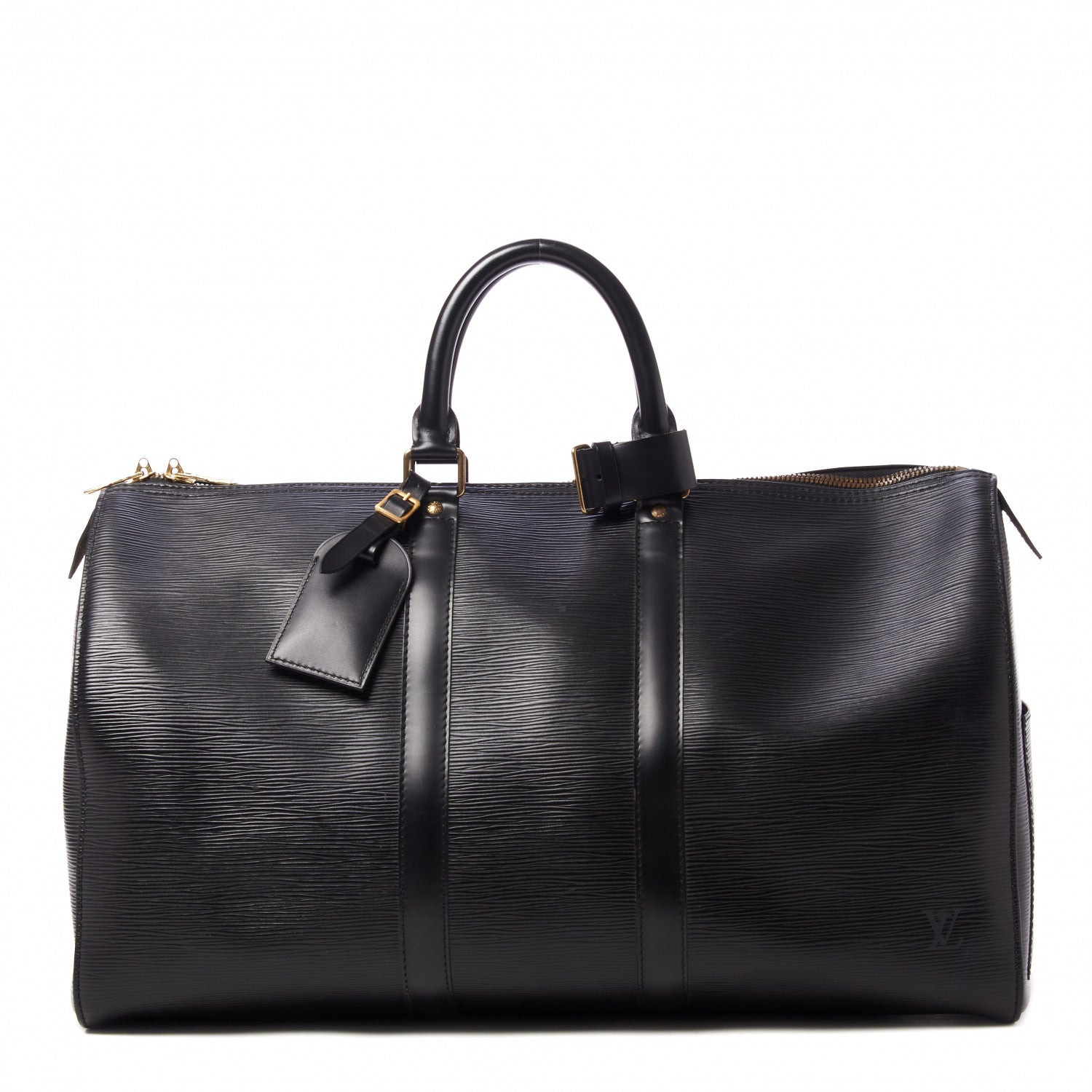 Louis Vuitton Epi Keepall 45 Black 1 of 9