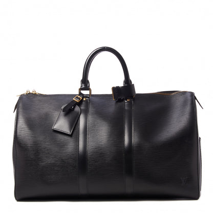 Louis Vuitton Epi Keepall 45 Black 1 of 9