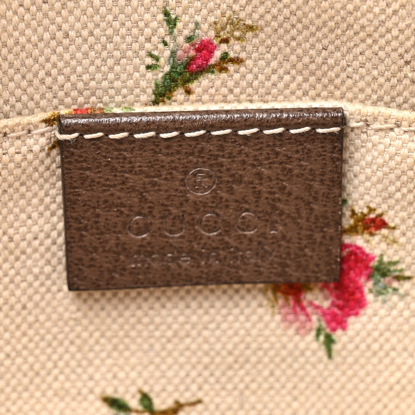 GG Supreme Monogram Web Neo Vintage Shoulder Bag Beige New Acero Crop