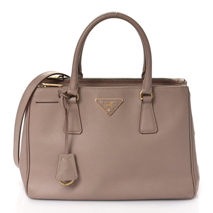 Prada Saffiano Small Galleria Double Zip Tote Cammeo 1 of 17