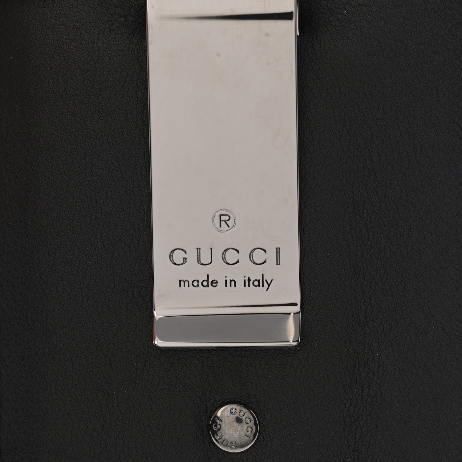 Gucci Microguccissima Card Holder Money Clip Black 5 of 6