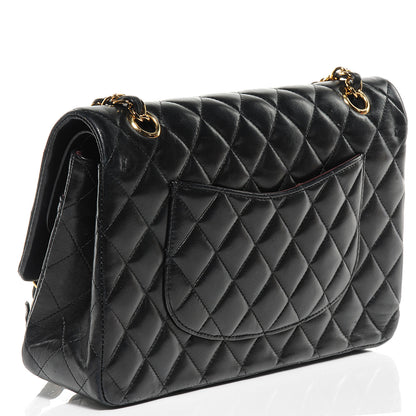 Chanel Lambskin Medium Double Flap Black 3 of 7