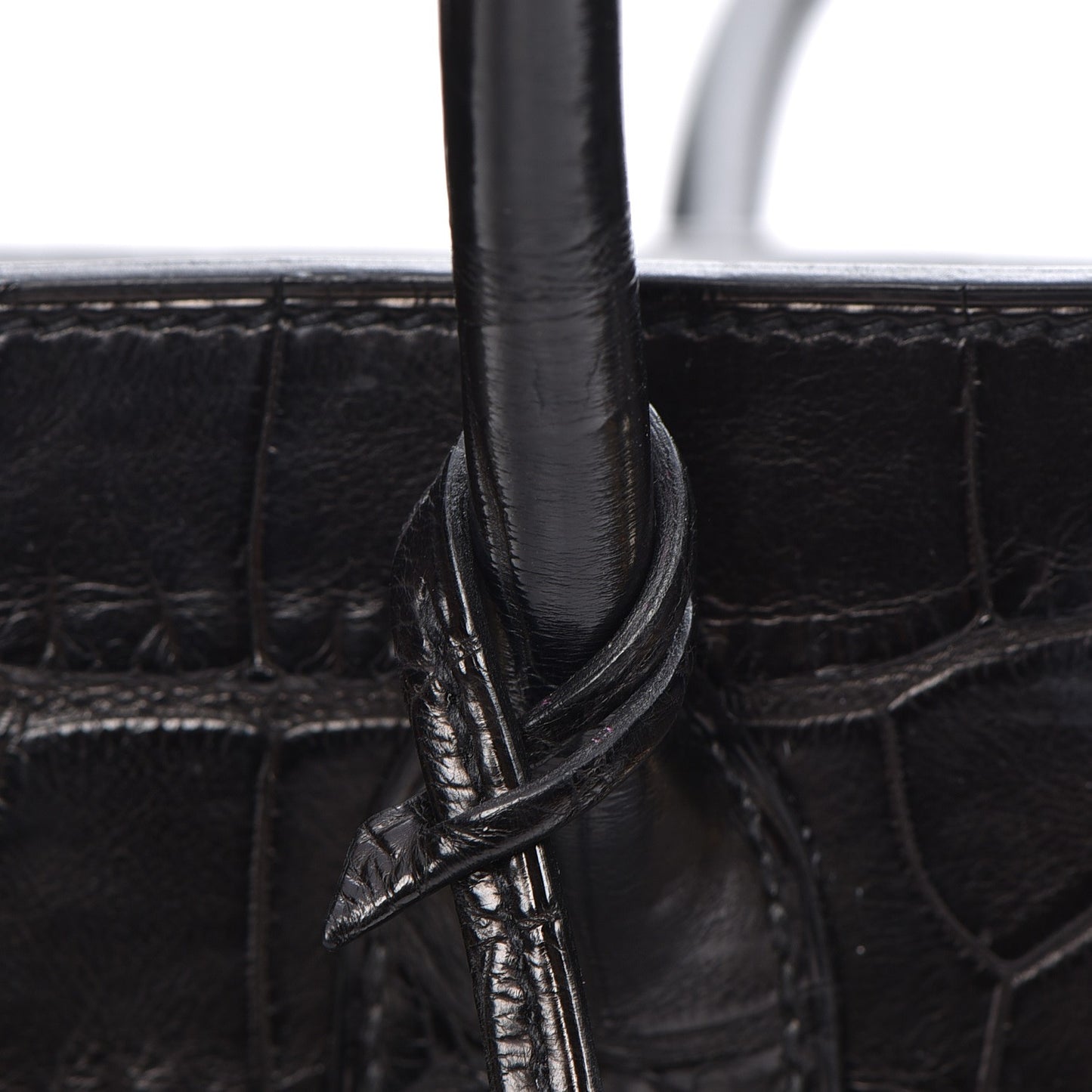 Matte Alligator Birkin 35 Black