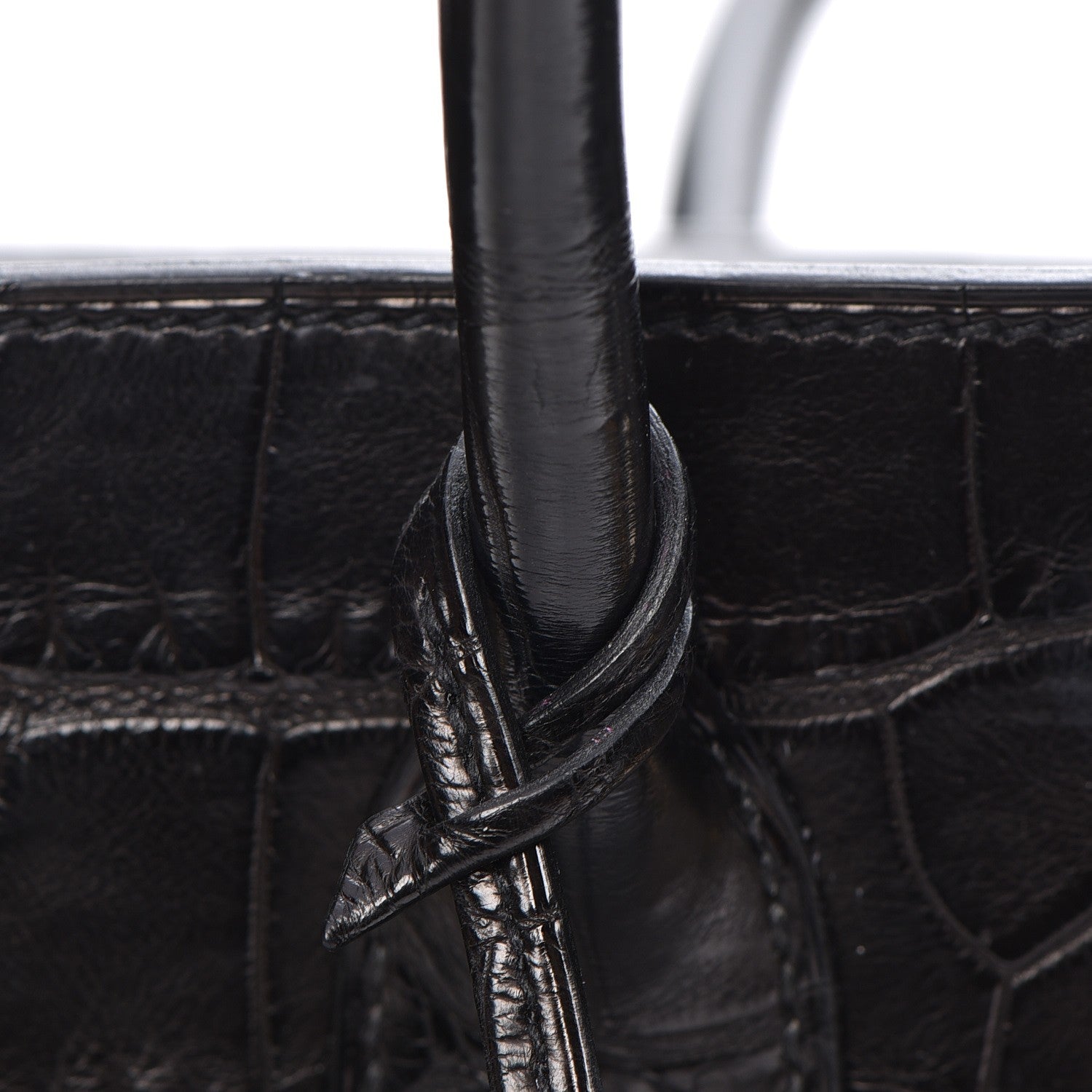 Hermes Matte Alligator Birkin 35 Black 18 of 30