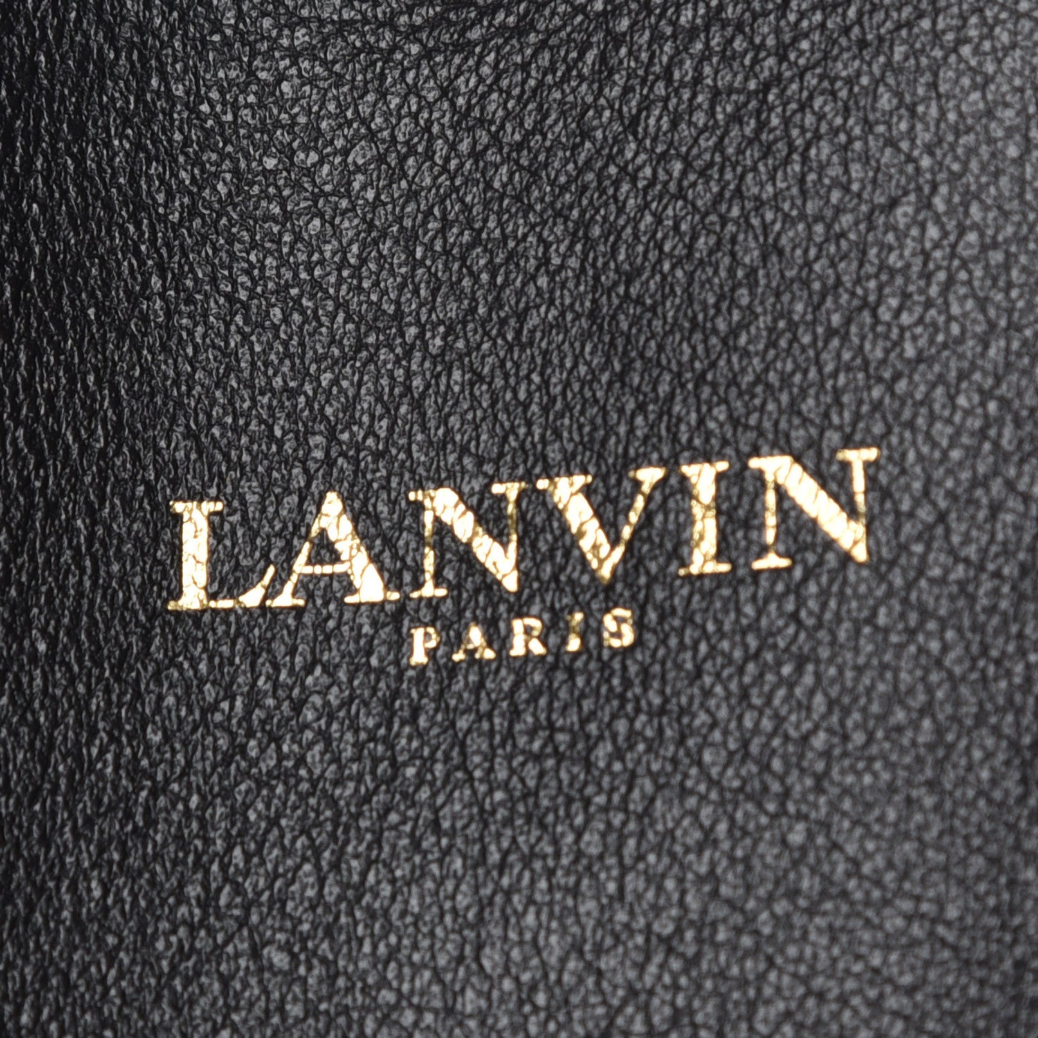 Lanvin Smooth Calfskin Small Fringe Shopper Tote Black 7 of 12