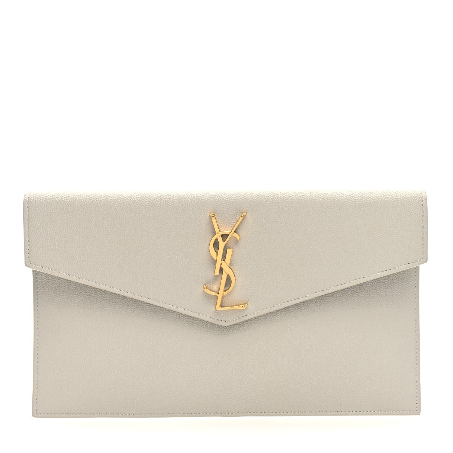 Saint Laurent Grain De Poudre Uptown Pouch Crema Soft 1 of 6