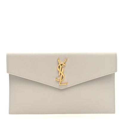 Saint Laurent Grain De Poudre Uptown Pouch Crema Soft 1 of 6