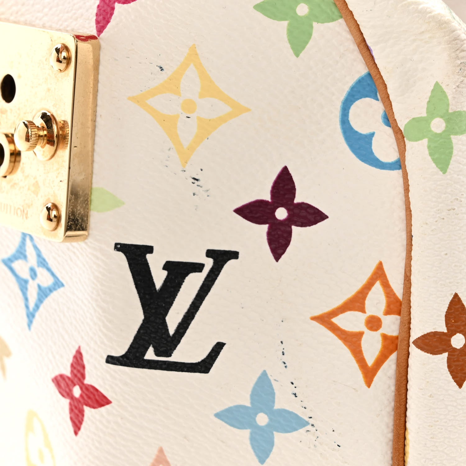 Louis Vuitton Monogram Multicolor Speedy 30 White 13 of 19